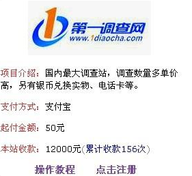 第一调查网能赚钱吗？并不是什么人都适合的