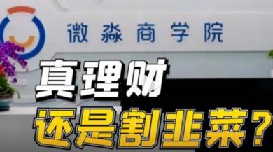 费边商学院和微淼商学院哪个好，揭秘理财速成课背后的”生意经“
