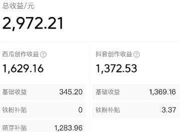 抖音播放量达到多少可以赚钱（粉比上5万才能开始挣米！）