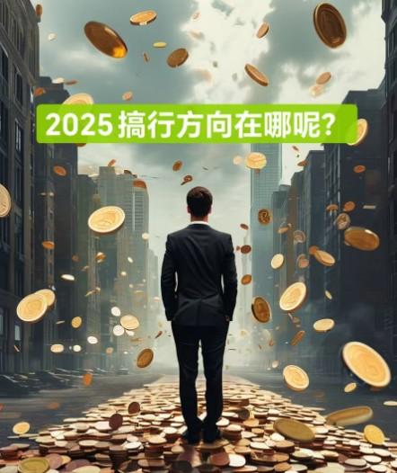 2025年搞钱方向在那呢？